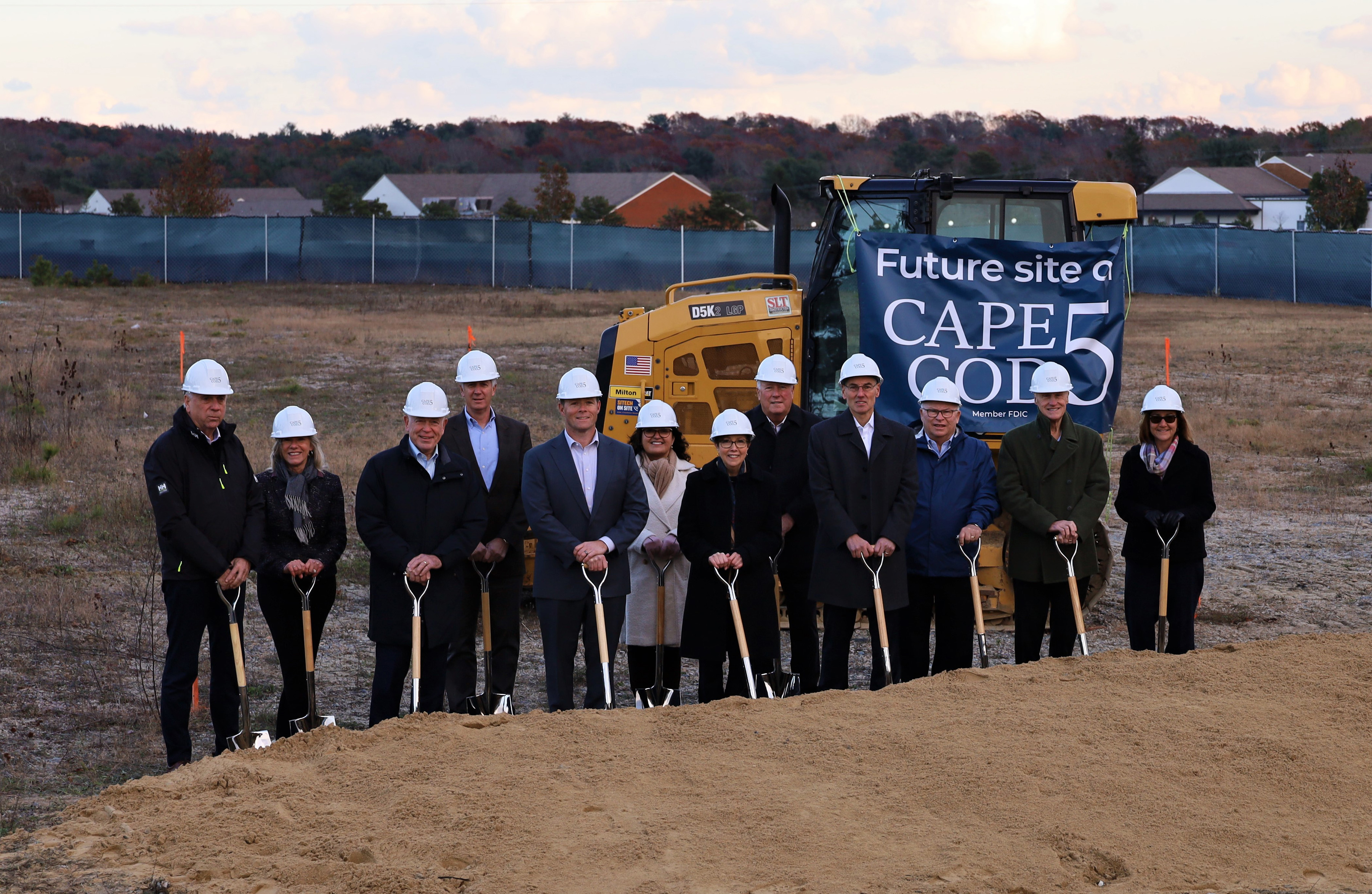 Cape Cod 5 Holds Groundbreaking Celebration for New Hub Location in